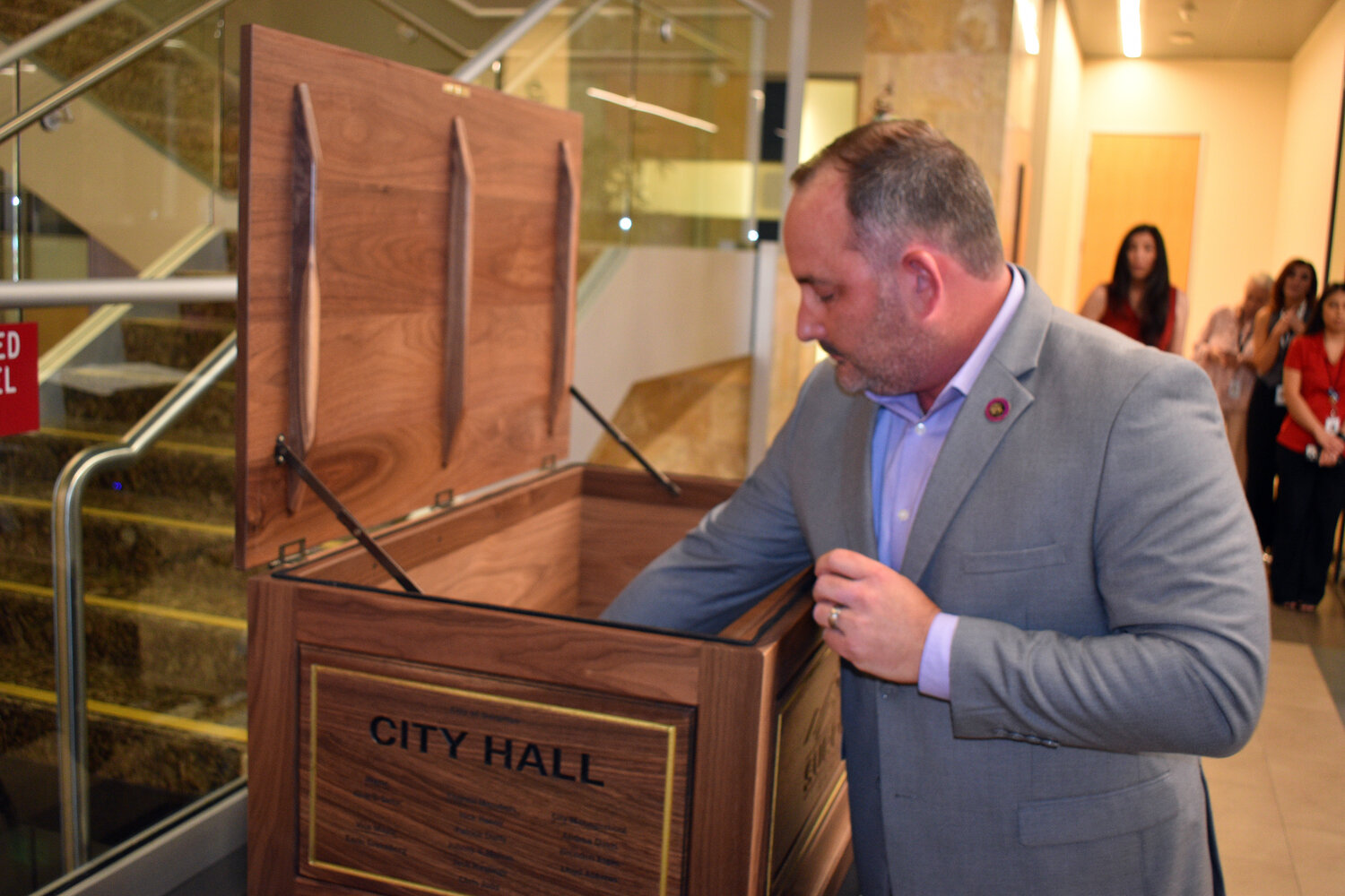 Surprise time capsule leaves questions for future generations
